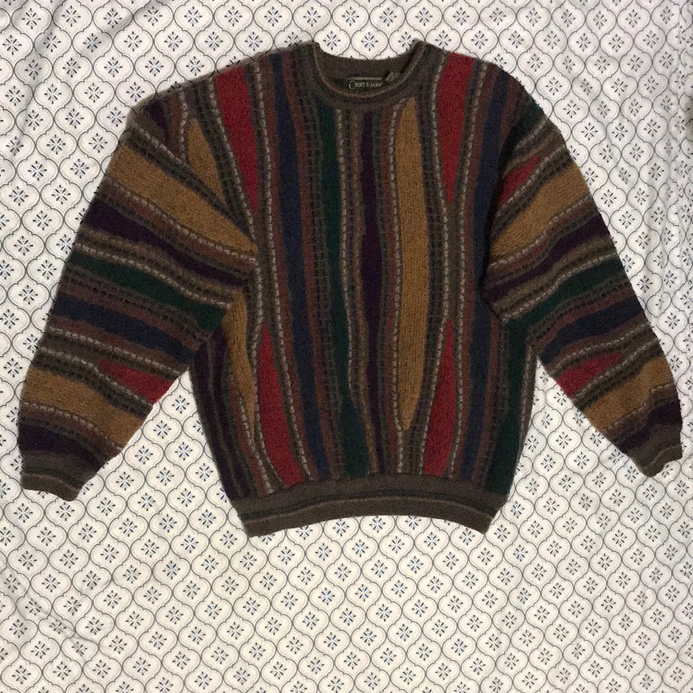 UNISEX VINTAGE MULTICOLOR SWEATER